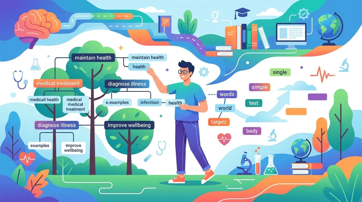 Từ vựng tiếng Anh sức khỏe trong PTE Academic: Học collocation hay liệt kê từ đơn?