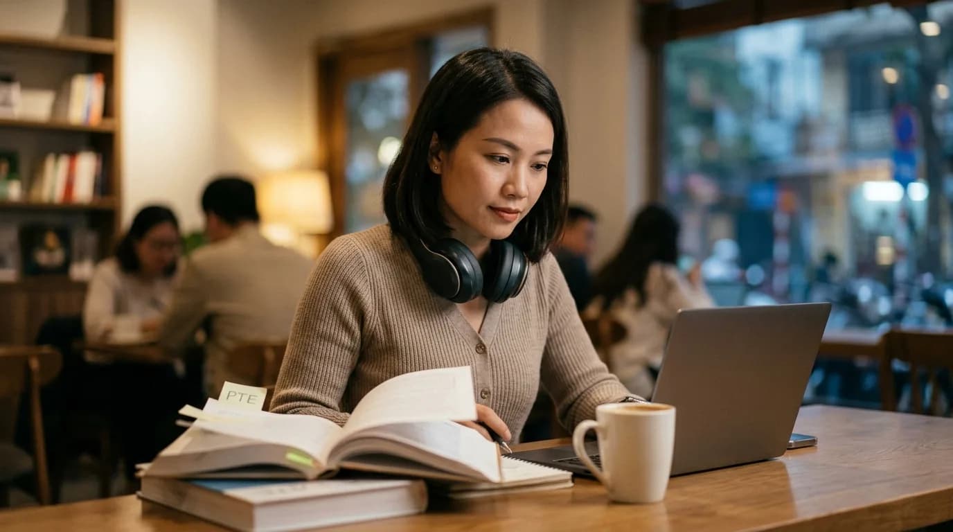 Học tiếng Anh tuổi 30+: Lộ trình ôn PTE tối ưu cho người đi làm bận rộn