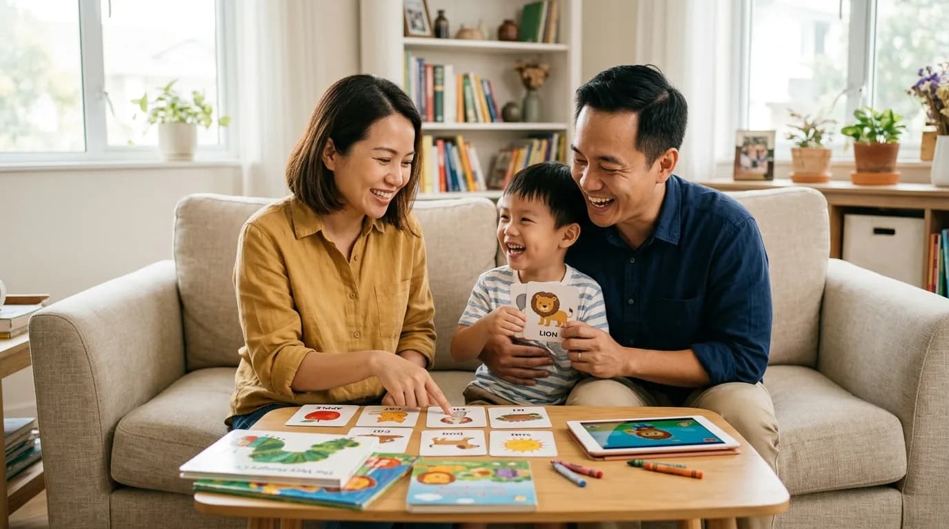 Cha mẹ không giỏi tiếng Anh vẫn đồng hành cùng con học hiệu quả thế nào?