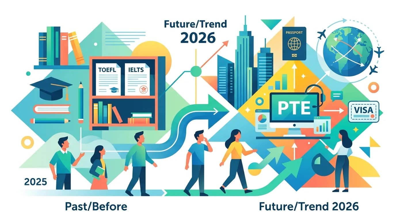 Xu hướng học tiếng Anh 2025 và tầm nhìn 2026: Vì sao PTE lên ngôi?