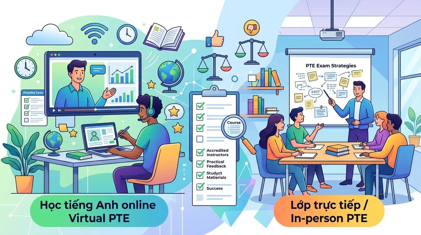 Học tiếng Anh online có hiệu quả không khi luyện thi PTE Academic?