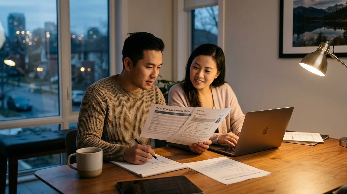 Quy đổi điểm PTE Core sang CLB Canada chính xác để nộp hồ sơ PR như thế nào?